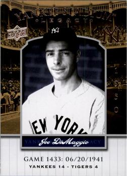 2008 Upper Deck Yankee Stadium Legacy #1433 Joe DiMaggio Front
