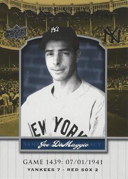 2008 Upper Deck Yankee Stadium Legacy #1439 Joe DiMaggio Front
