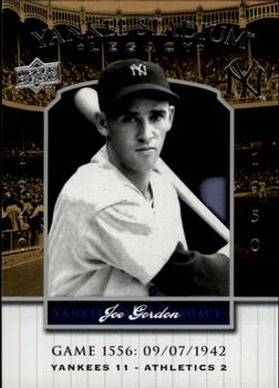 2008 Upper Deck Yankee Stadium Legacy #1556 Joe Gordon Front