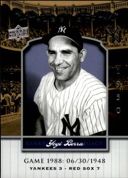 2008 Upper Deck Yankee Stadium Legacy #1988 Yogi Berra Front