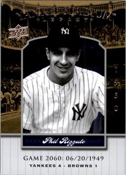 2008 Upper Deck Yankee Stadium Legacy #2060 Phil Rizzuto Front