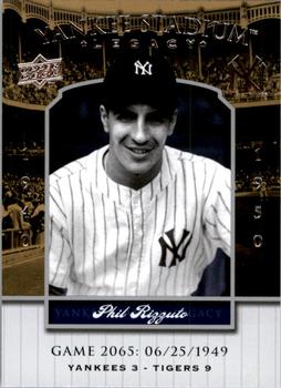 2008 Upper Deck Yankee Stadium Legacy #2065 Phil Rizzuto Front
