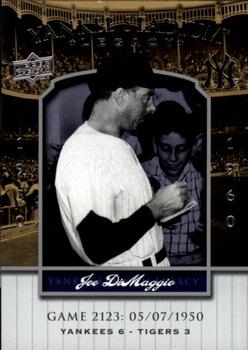 2008 Upper Deck Yankee Stadium Legacy #2123 Joe DiMaggio Front