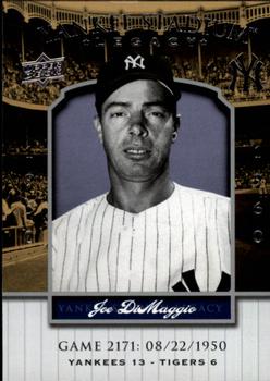 2008 Upper Deck Yankee Stadium Legacy #2171 Joe DiMaggio Front