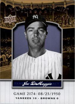 2008 Upper Deck Yankee Stadium Legacy #2174 Joe DiMaggio Front