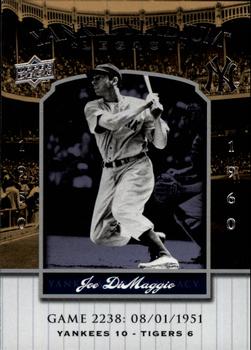 2008 Upper Deck Yankee Stadium Legacy #2238 Joe DiMaggio Front