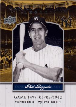 2008 Upper Deck Yankee Stadium Legacy #2273 Phil Rizzuto Front