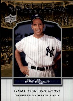 2008 Upper Deck Yankee Stadium Legacy #2286 Phil Rizzuto Front
