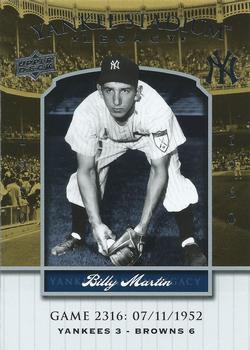 2008 Upper Deck Yankee Stadium Legacy #2316 Billy Martin Front