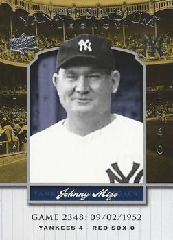 2008 Upper Deck Yankee Stadium Legacy #2348 Johnny Mize Front