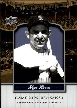 2008 Upper Deck Yankee Stadium Legacy #2495 Yogi Berra Front