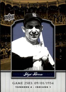 2008 Upper Deck Yankee Stadium Legacy #2503 Yogi Berra Front