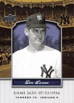 2008 Upper Deck Yankee Stadium Legacy #2635 Don Larsen Front