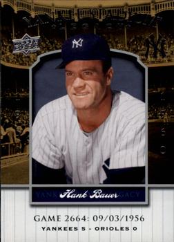 2008 Upper Deck Yankee Stadium Legacy #2664 Hank Bauer Front