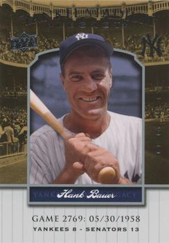 2008 Upper Deck Yankee Stadium Legacy #2769 Hank Bauer Front