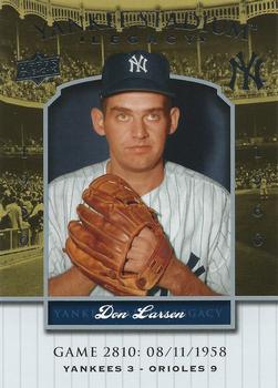 2008 Upper Deck Yankee Stadium Legacy #2810 Don Larsen Front