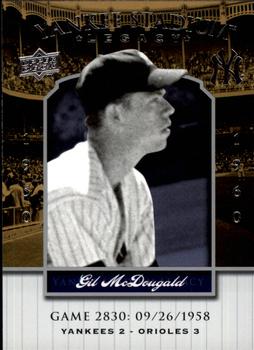 2008 Upper Deck Yankee Stadium Legacy #2830 Gil McDougald Front