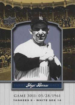 2008 Upper Deck Yankee Stadium Legacy #3011 Yogi Berra Front