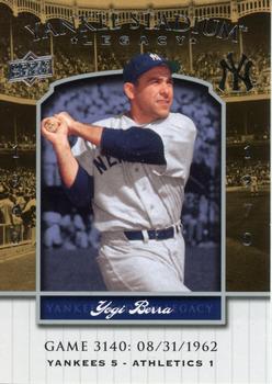 2008 Upper Deck Yankee Stadium Legacy #3140 Yogi Berra Front