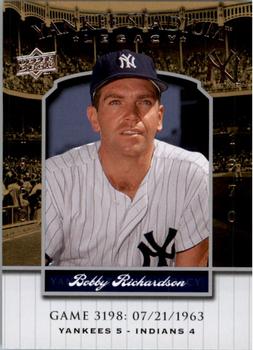 2008 Upper Deck Yankee Stadium Legacy #3198 Bobby Richardson Front