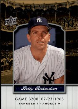 2008 Upper Deck Yankee Stadium Legacy #3200 Bobby Richardson Front
