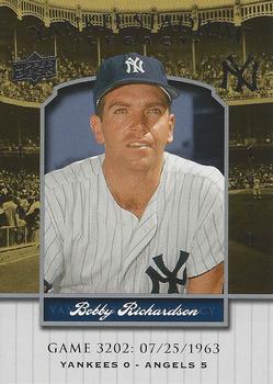 2008 Upper Deck Yankee Stadium Legacy #3202 Bobby Richardson Front