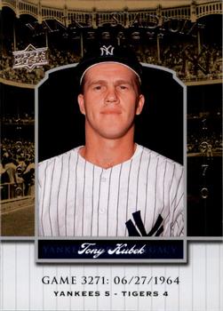 2008 Upper Deck Yankee Stadium Legacy #3271 Tony Kubek Front