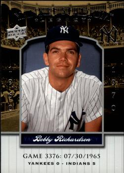 2008 Upper Deck Yankee Stadium Legacy #3376 Bobby Richardson Front