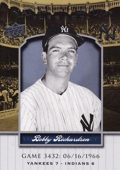 2008 Upper Deck Yankee Stadium Legacy #3432 Bobby Richardson Front