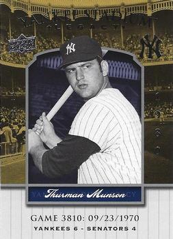 2008 Upper Deck Yankee Stadium Legacy #3810 Thurman Munson Front