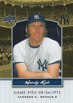 2008 Upper Deck Yankee Stadium Legacy #3953 Sparky Lyle Front