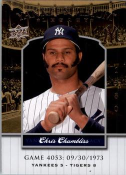 2008 Upper Deck Yankee Stadium Legacy #4053 Chris Chambliss Front