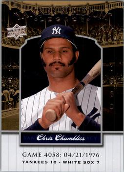 2008 Upper Deck Yankee Stadium Legacy #4058 Chris Chambliss Front