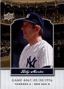 2008 Upper Deck Yankee Stadium Legacy #4067 Billy Martin Front