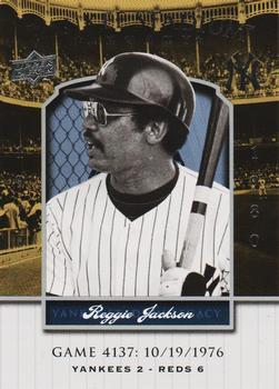 2008 Upper Deck Yankee Stadium Legacy #4137 Reggie Jackson Front