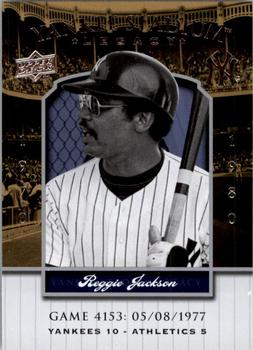 2008 Upper Deck Yankee Stadium Legacy #4153 Reggie Jackson Front