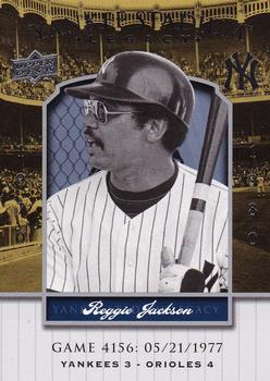 2008 Upper Deck Yankee Stadium Legacy #4156 Reggie Jackson Front
