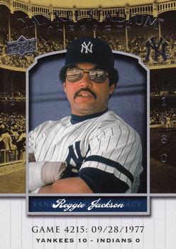 2008 Upper Deck Yankee Stadium Legacy #4215 Reggie Jackson Front