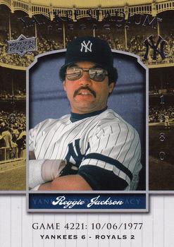 2008 Upper Deck Yankee Stadium Legacy #4221 Reggie Jackson Front