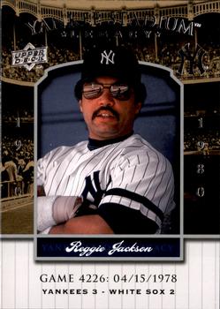 2008 Upper Deck Yankee Stadium Legacy #4226 Reggie Jackson Front