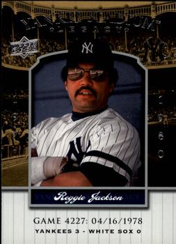 2008 Upper Deck Yankee Stadium Legacy #4227 Reggie Jackson Front