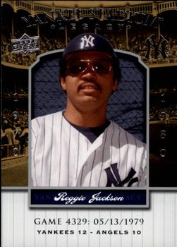 2008 Upper Deck Yankee Stadium Legacy #4329 Reggie Jackson Front