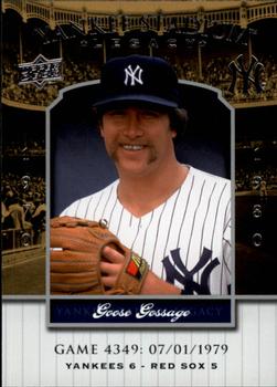 2008 Upper Deck Yankee Stadium Legacy #4349 Rich Gossage Front