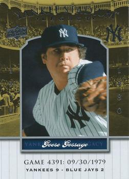 2008 Upper Deck Yankee Stadium Legacy #4391 Rich Gossage Front