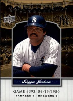 2008 Upper Deck Yankee Stadium Legacy #4393 Reggie Jackson Front