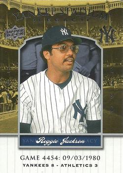 2008 Upper Deck Yankee Stadium Legacy #4454 Reggie Jackson Front