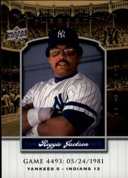 2008 Upper Deck Yankee Stadium Legacy #4493 Reggie Jackson Front