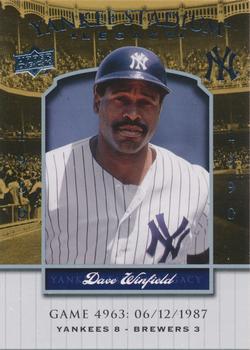 2008 Upper Deck Yankee Stadium Legacy #4963 Dave Winfield Front