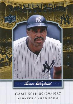 2008 Upper Deck Yankee Stadium Legacy #5011 Dave Winfield Front