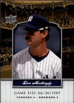 2008 Upper Deck Yankee Stadium Legacy #5132 Don Mattingly Front